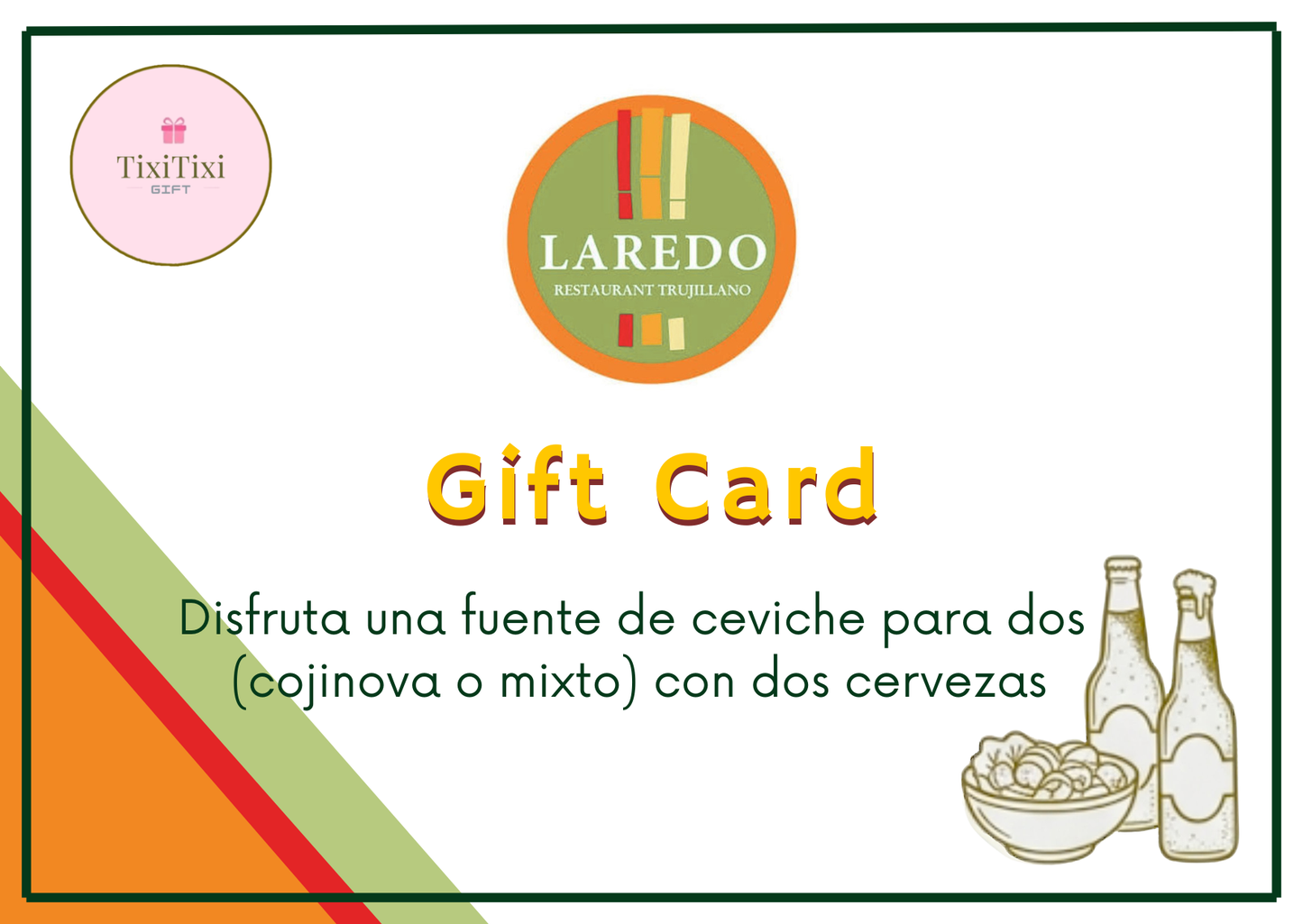 Gift Card Cevichería