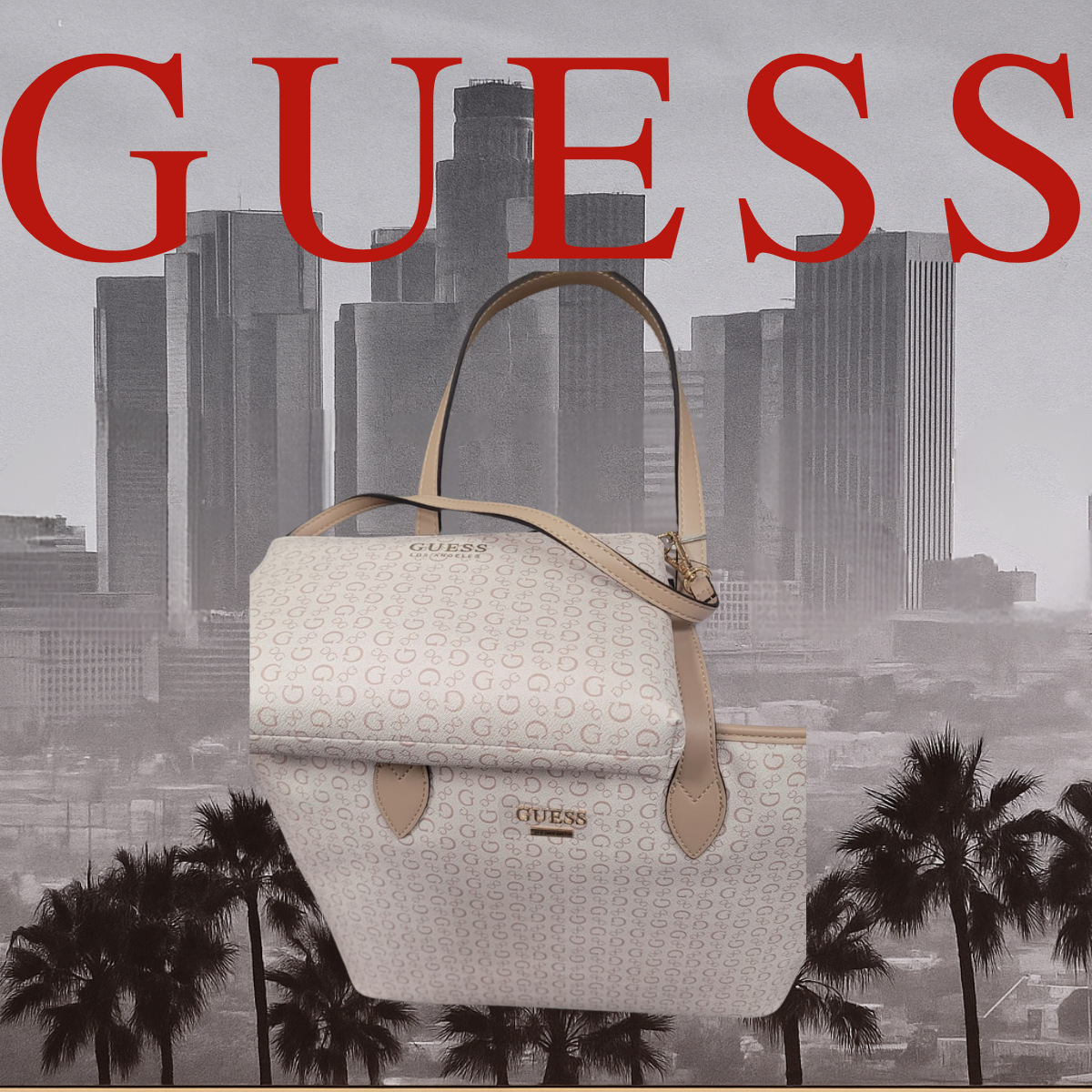 DOBLE CARTERA GUESS