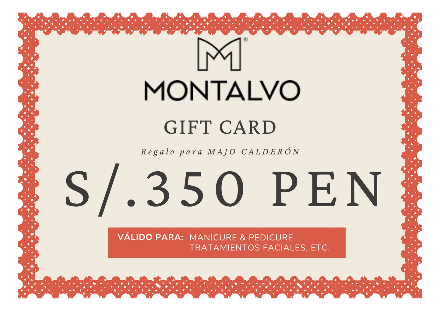 SUPER GIFT CARD MONTALVO