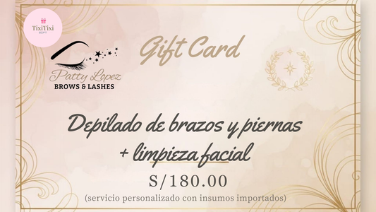Gift Card Depliado de brazos
