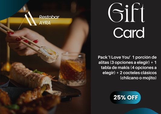 Gift Card Restobar