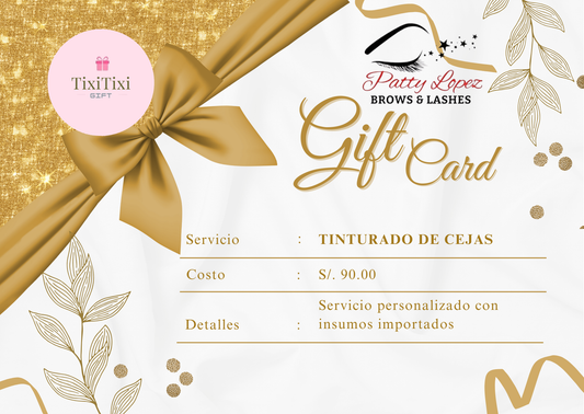 Gift Card Tinturado de cejas